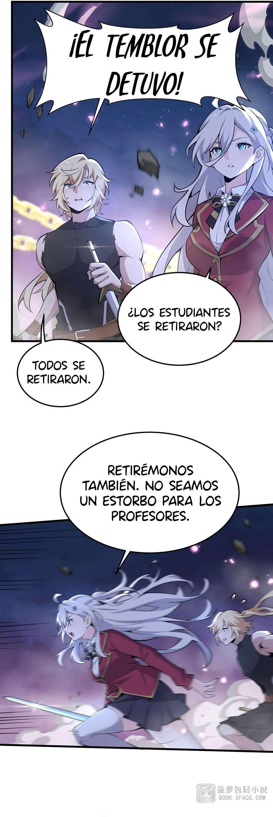 El villano rubio de la novela de la protagonista quiere ser feliz Capitulo 66 página 14