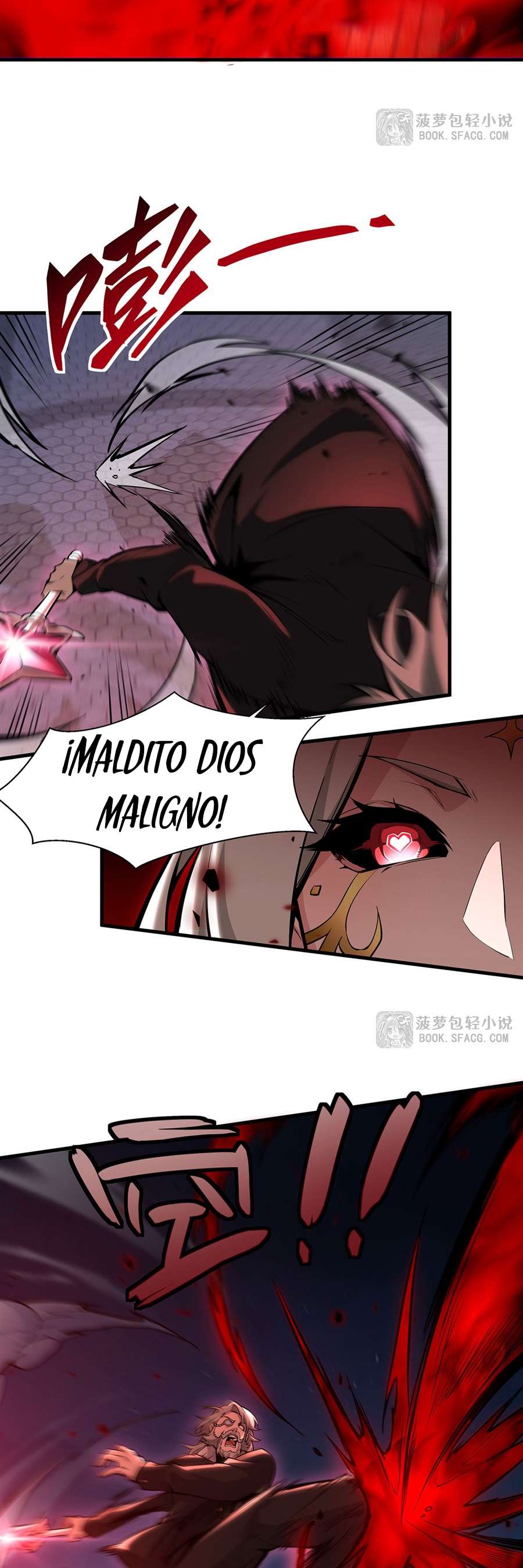 El villano rubio de la novela de la protagonista quiere ser feliz Capitulo 66 página 18