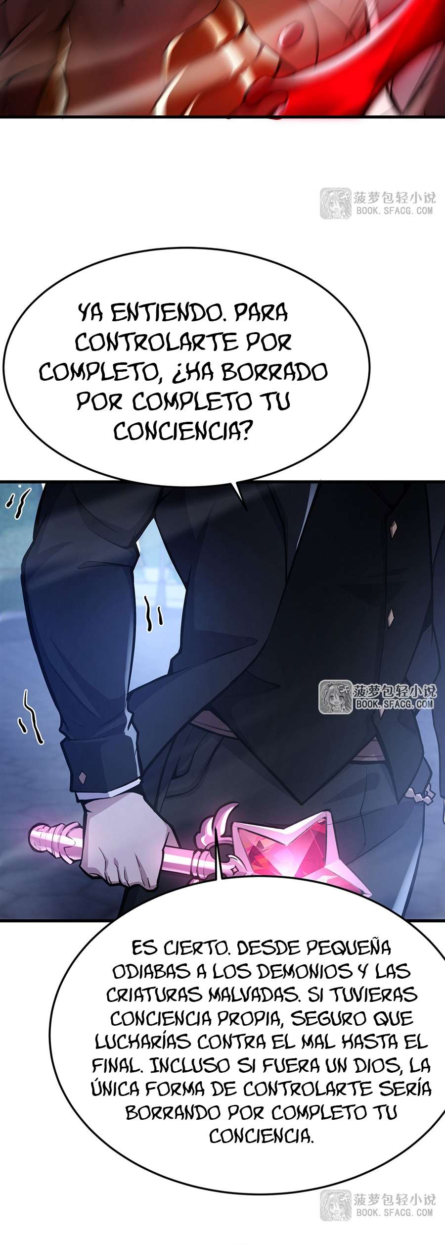El villano rubio de la novela de la protagonista quiere ser feliz Capitulo 66 página 26