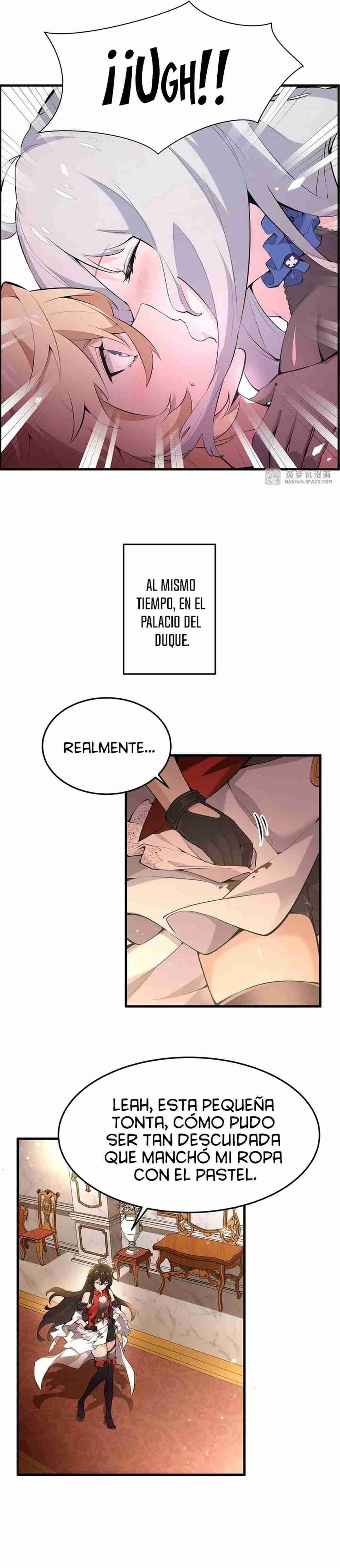 El villano rubio de la novela de la protagonista quiere ser feliz Capitulo 7 página 10
