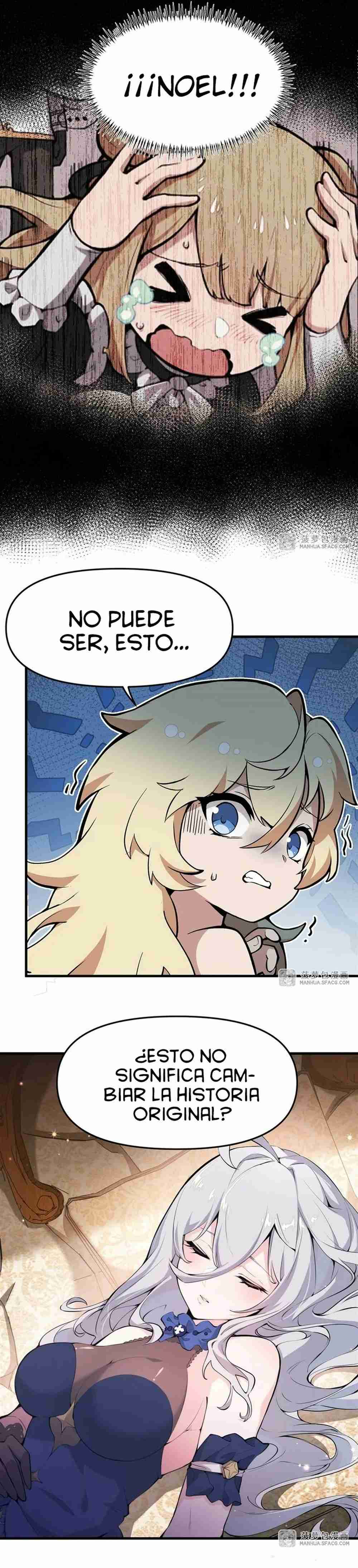 El villano rubio de la novela de la protagonista quiere ser feliz Capitulo 7 página 4
