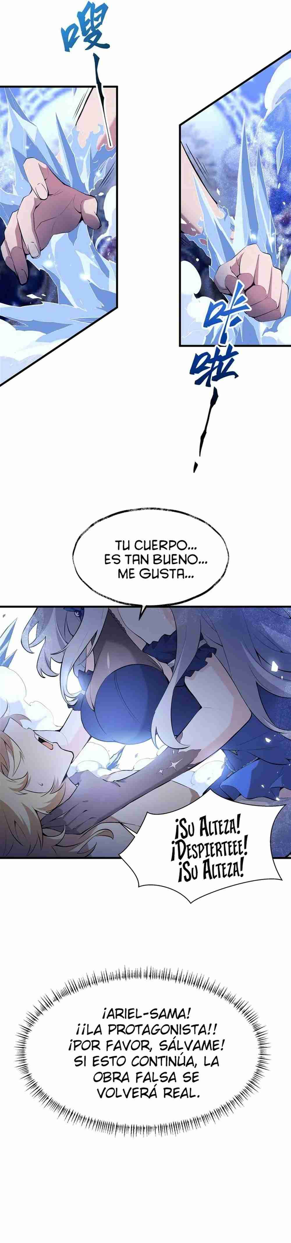 El villano rubio de la novela de la protagonista quiere ser feliz Capitulo 7 página 9