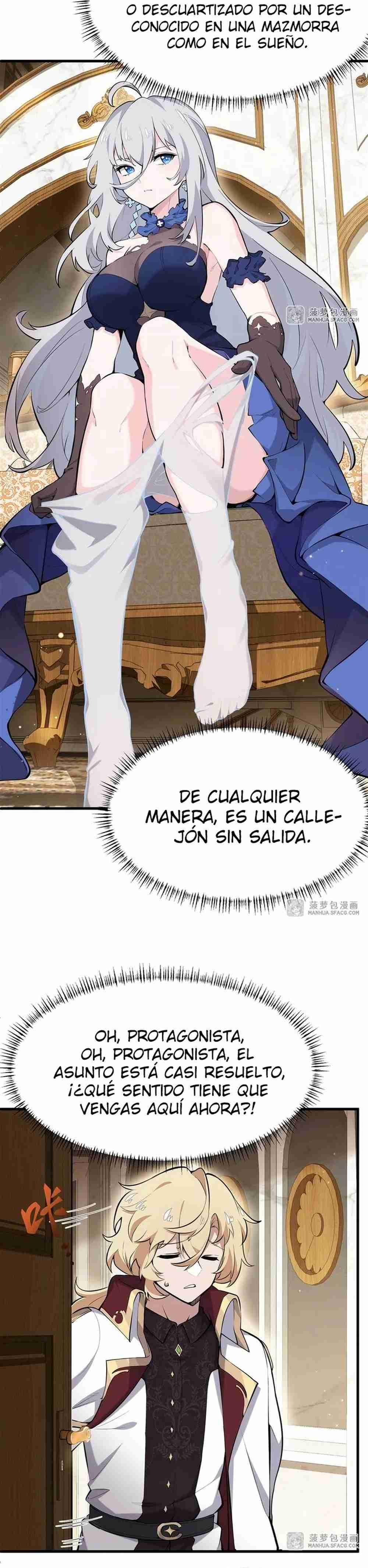 El villano rubio de la novela de la protagonista quiere ser feliz Capitulo 8 página 12
