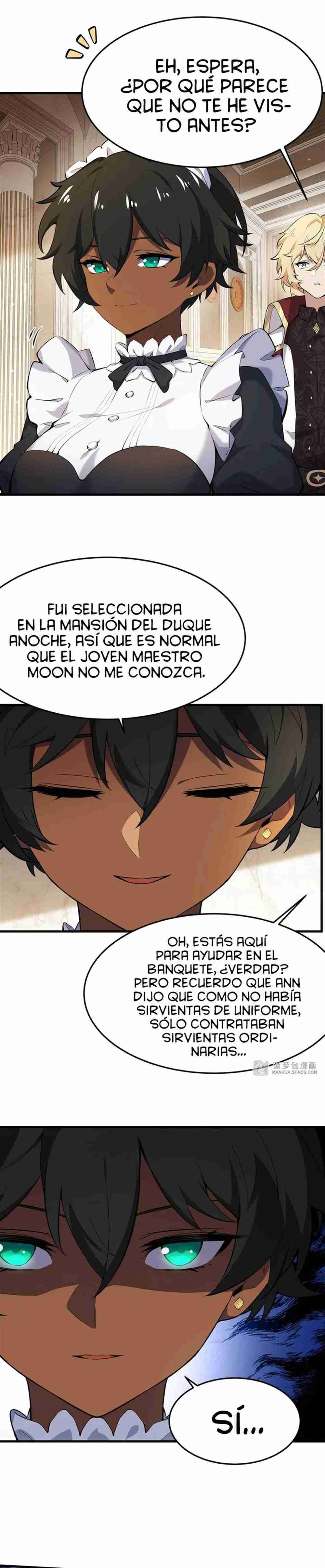El villano rubio de la novela de la protagonista quiere ser feliz Capitulo 8 página 14