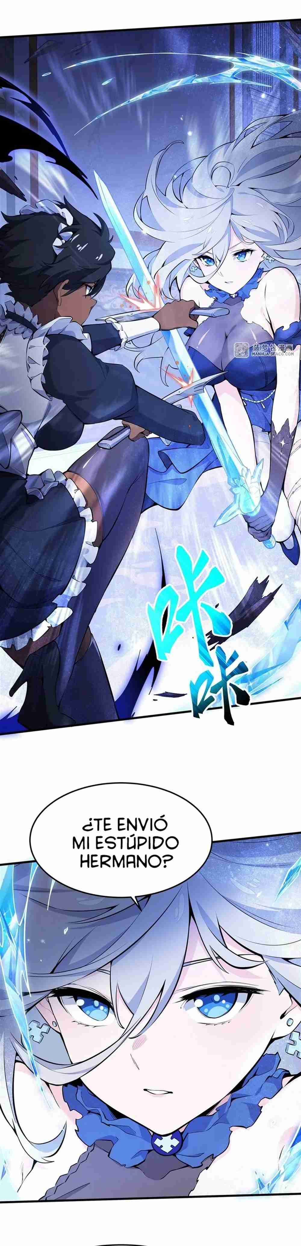 El villano rubio de la novela de la protagonista quiere ser feliz Capitulo 8 página 18