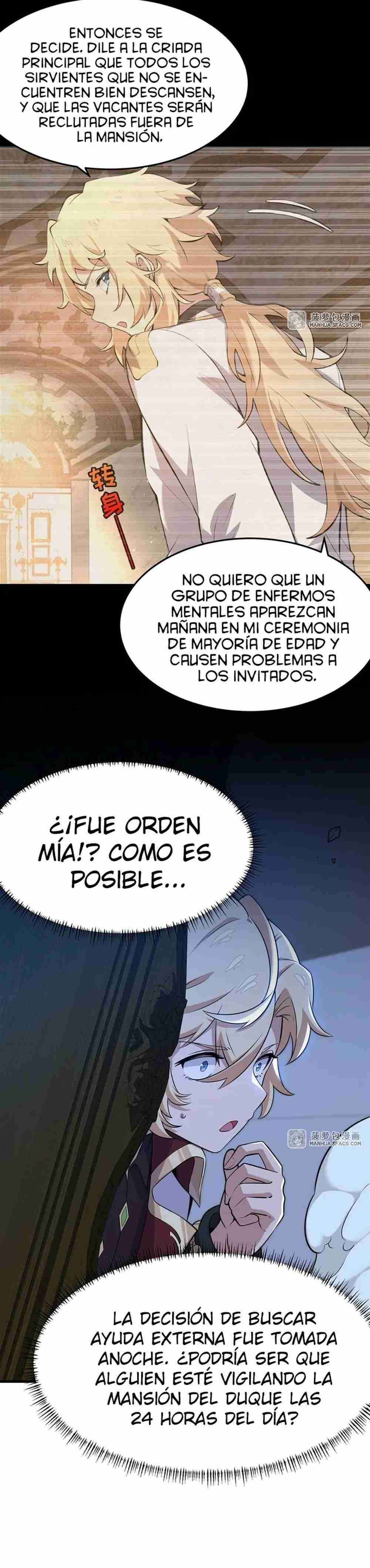 El villano rubio de la novela de la protagonista quiere ser feliz Capitulo 9 página 7