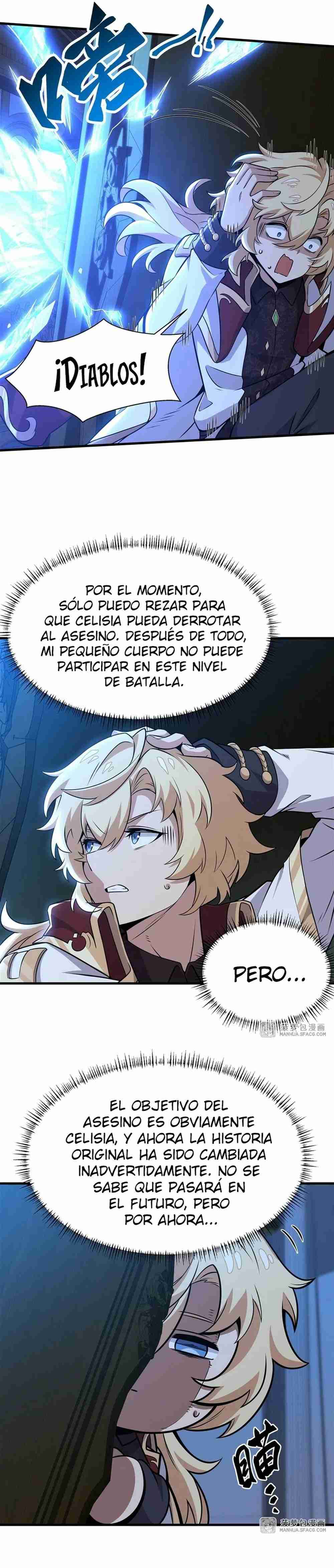 El villano rubio de la novela de la protagonista quiere ser feliz Capitulo 9 página 8