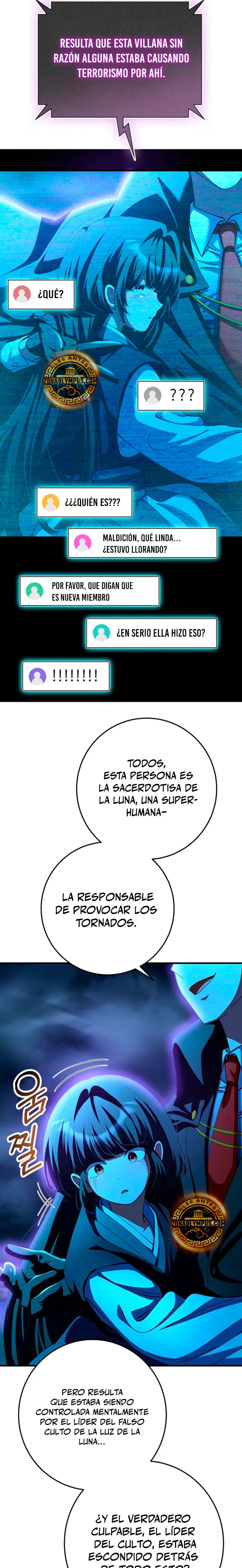 Me convertí en el villano con el que la heroína está obsesionada. Capitulo 51 página 16