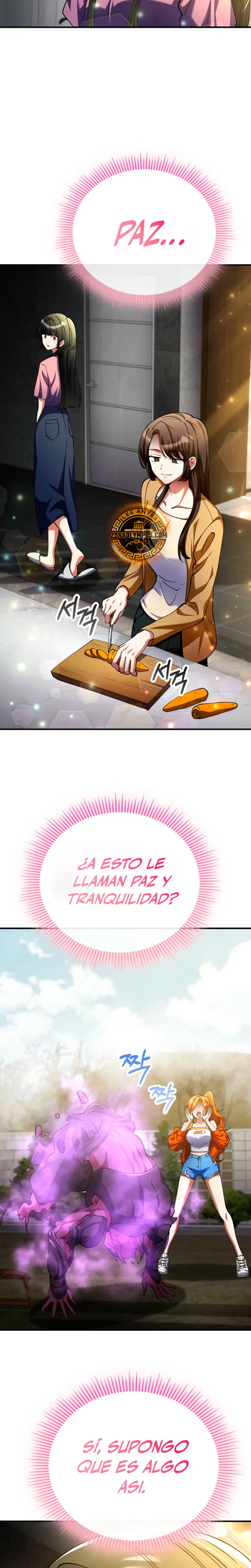 Me convertí en el villano con el que la heroína está obsesionada. Capitulo 52 página 3