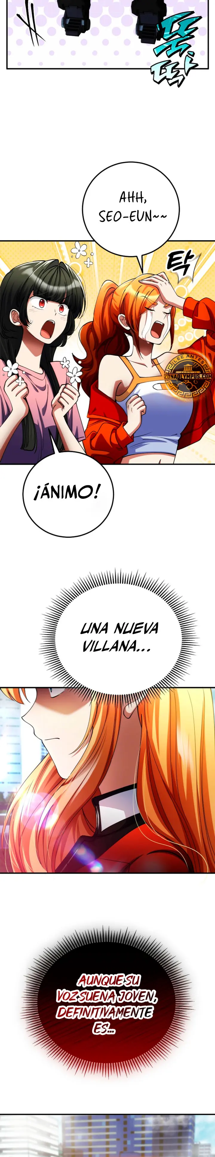 Me convertí en el villano con el que la heroína está obsesionada. Capitulo 52 página 27