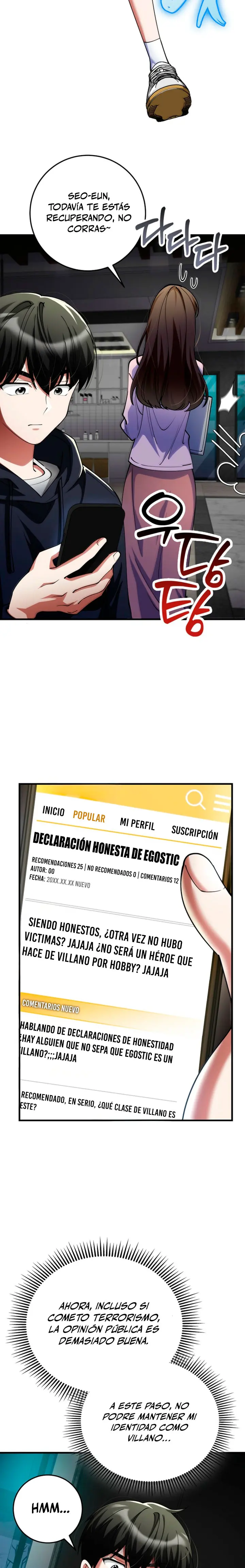 Me convertí en el villano con el que la heroína está obsesionada. Capitulo 54 página 4