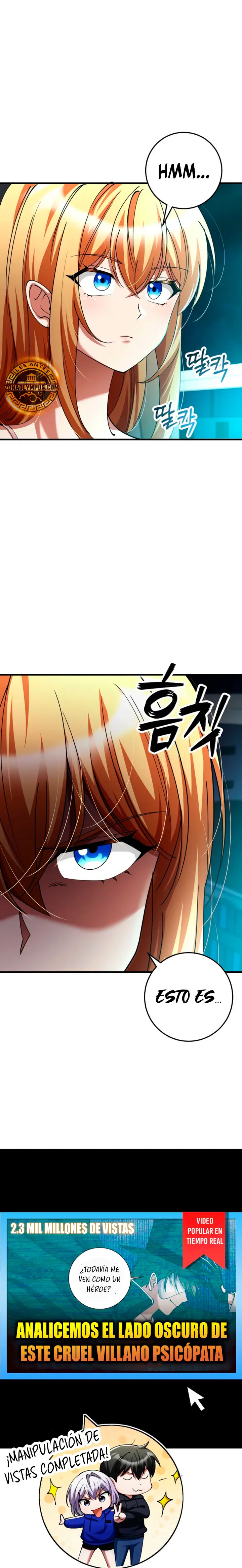 Me convertí en el villano con el que la heroína está obsesionada. Capitulo 54 página 15