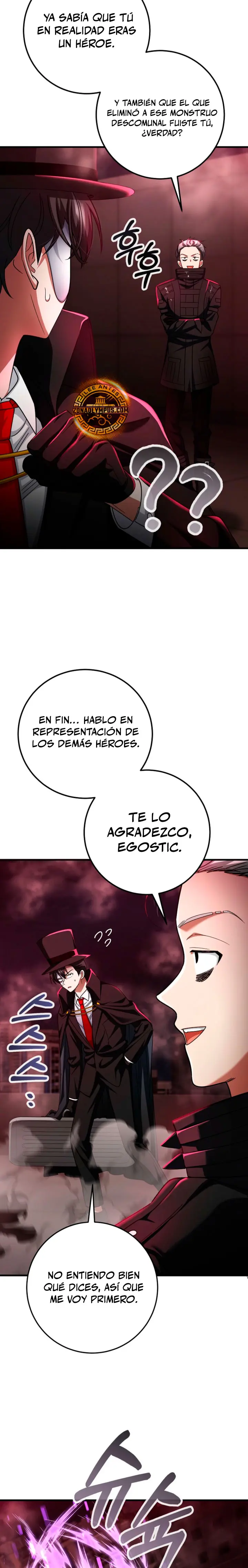Me convertí en el villano con el que la heroína está obsesionada. Capitulo 58 página 9