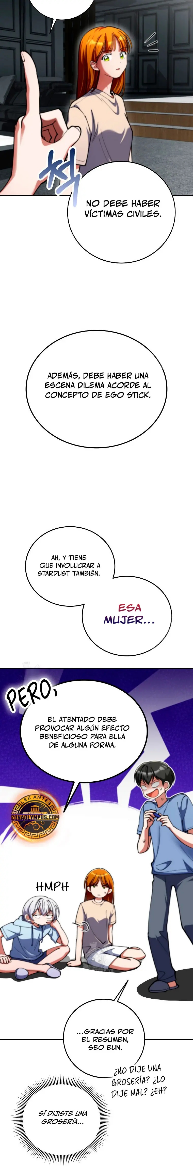 Me convertí en el villano con el que la heroína está obsesionada. Capitulo 21 página 17