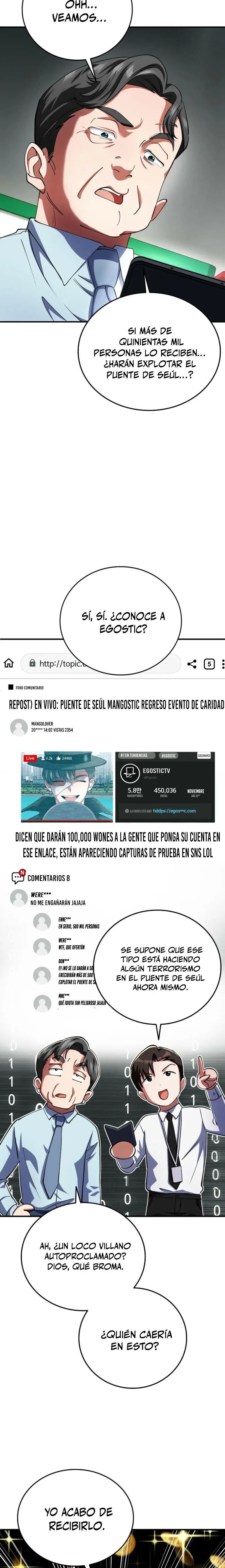 Me convertí en el villano con el que la heroína está obsesionada. Capitulo 22 página 7