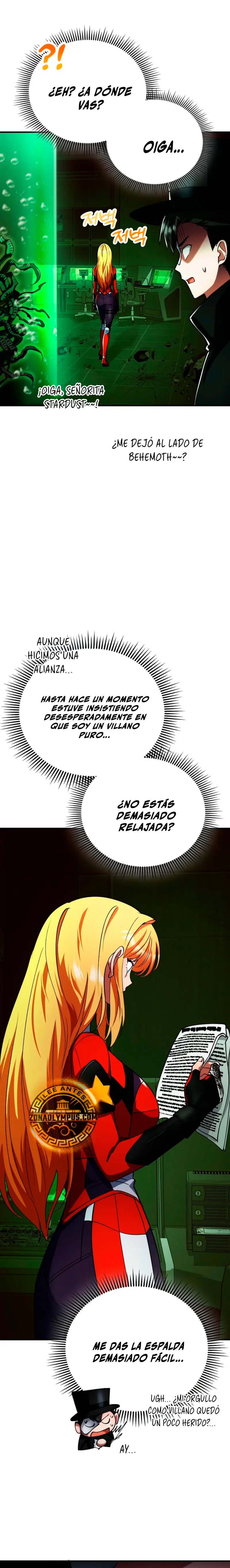Me convertí en el villano con el que la heroína está obsesionada. Capitulo 29 página 10