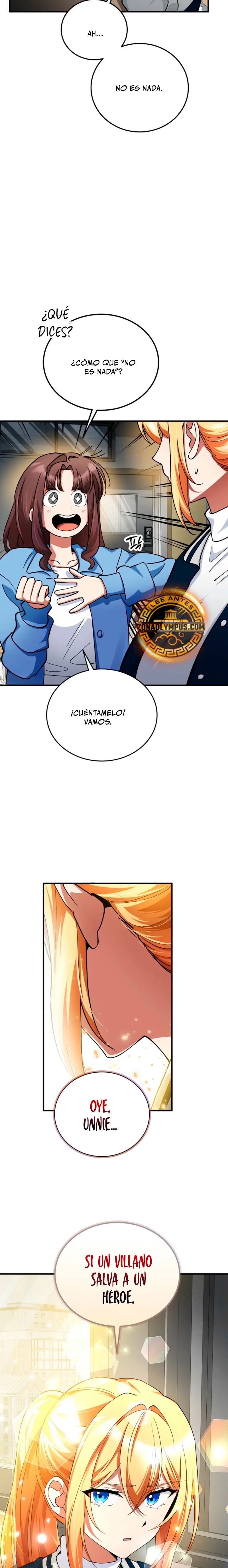Me convertí en el villano con el que la heroína está obsesionada. Capitulo 30 página 13