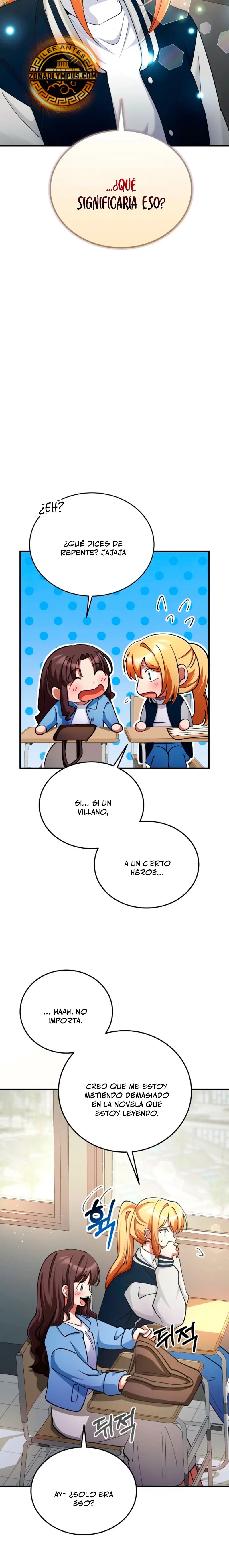 Me convertí en el villano con el que la heroína está obsesionada. Capitulo 30 página 14