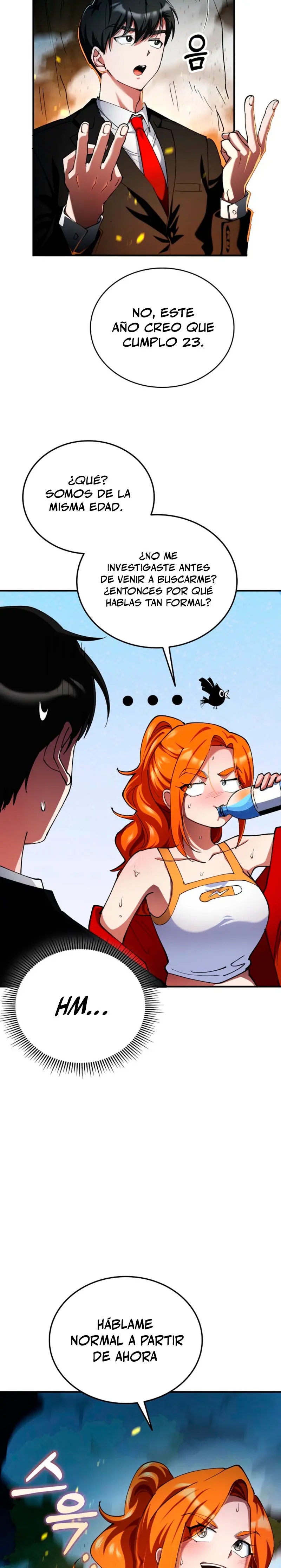 Me convertí en el villano con el que la heroína está obsesionada. Capitulo 32 página 11