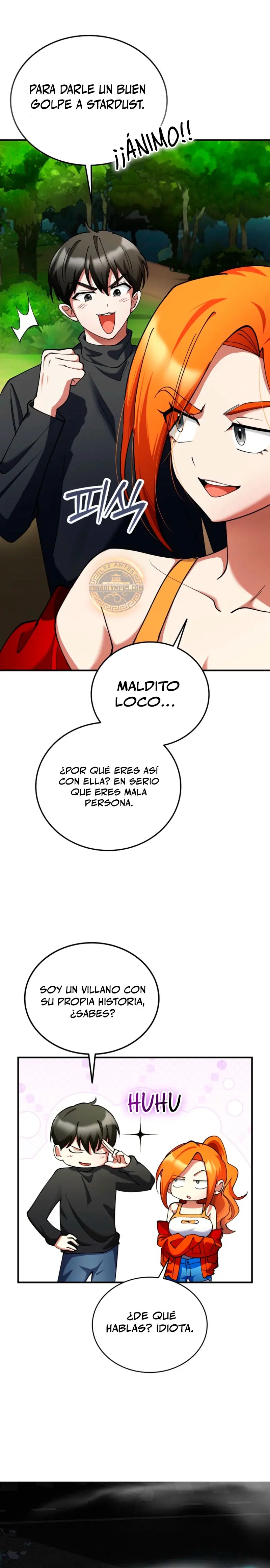 Me convertí en el villano con el que la heroína está obsesionada. Capitulo 33 página 6