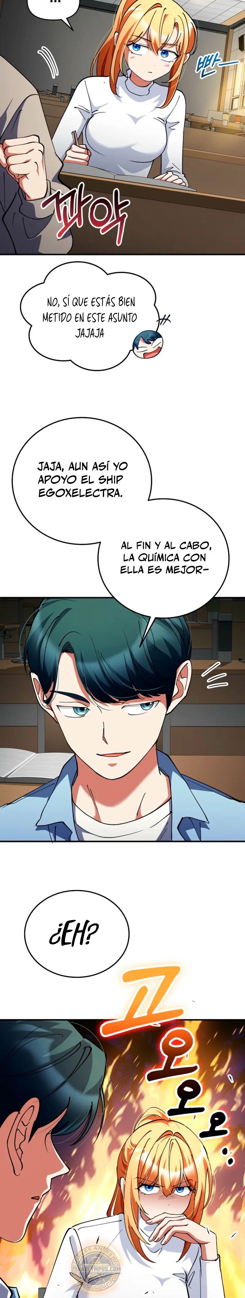 Me convertí en el villano con el que la heroína está obsesionada. Capitulo 35 página 5