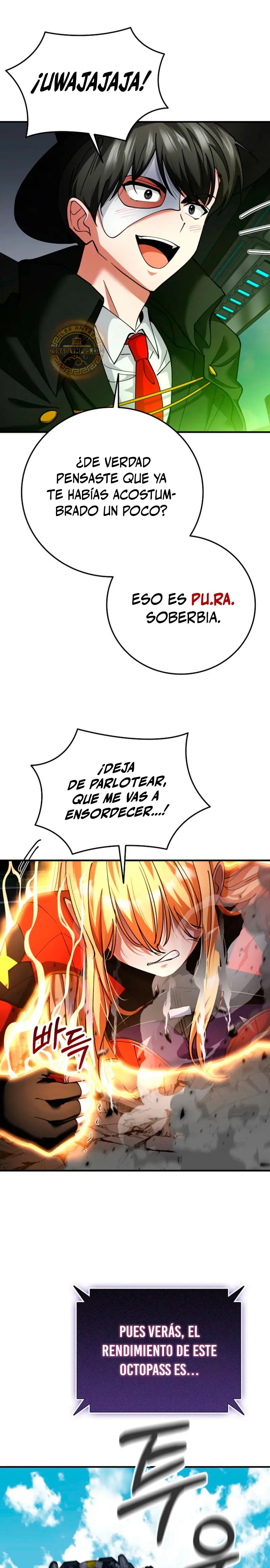 Me convertí en el villano con el que la heroína está obsesionada. Capitulo 36 página 14