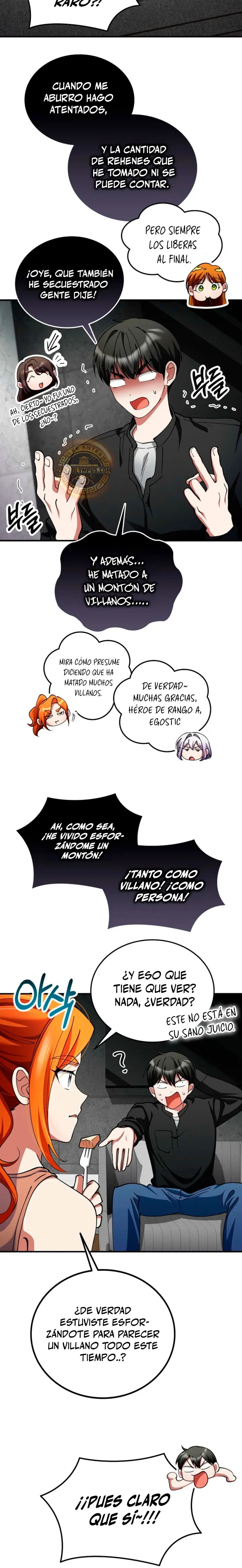 Me convertí en el villano con el que la heroína está obsesionada. Capitulo 38 página 9