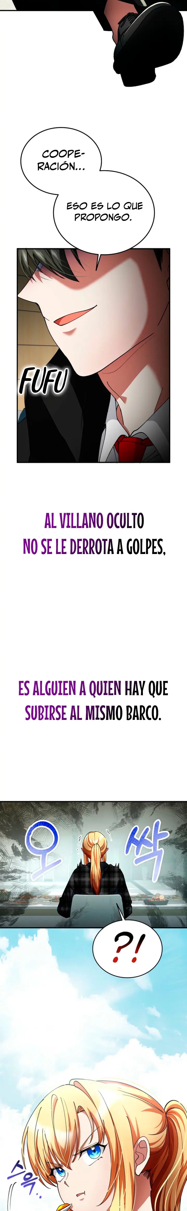 Me convertí en el villano con el que la heroína está obsesionada. Capitulo 39 página 5