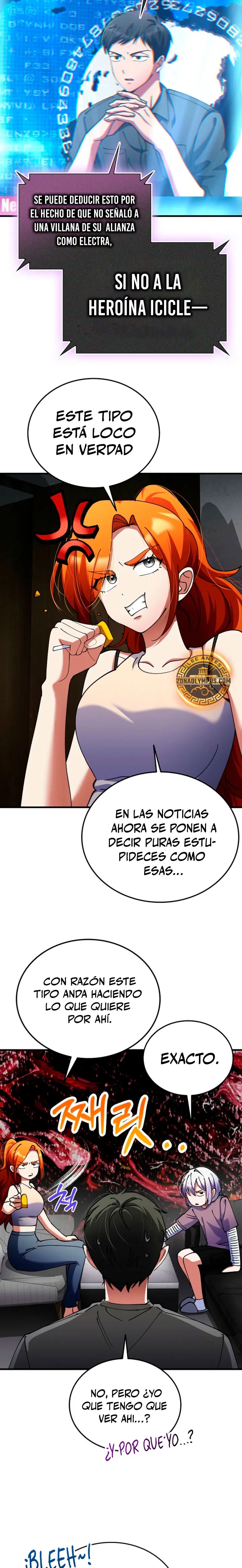 Me convertí en el villano con el que la heroína está obsesionada. Capitulo 42 página 14