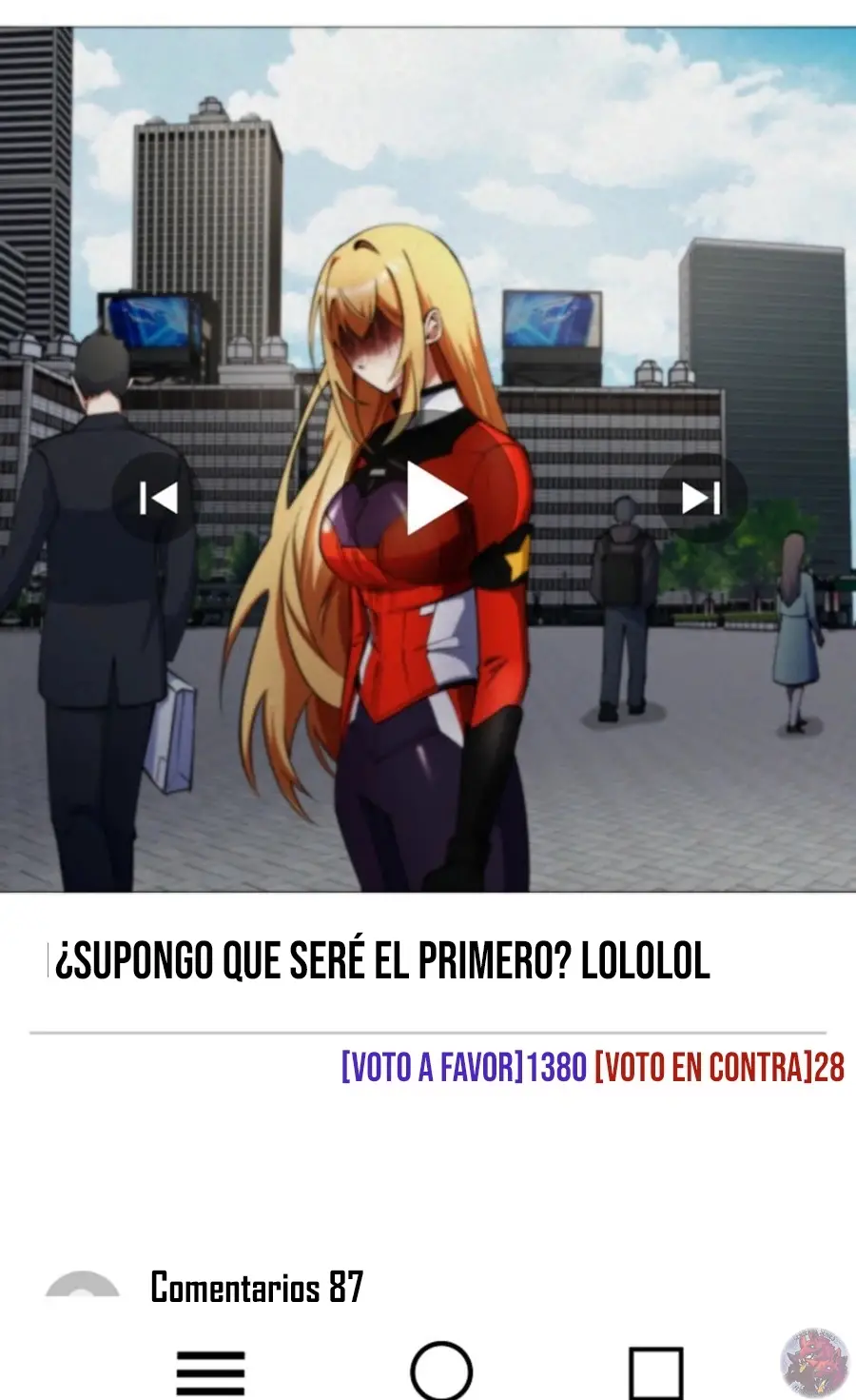 Me convertí en el villano con el que la heroína está obsesionada. Capitulo 6 página 51
