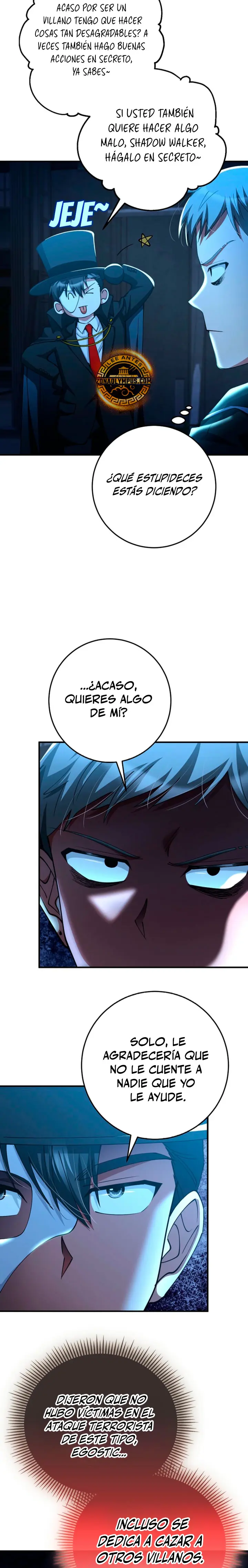 Me convertí en el villano con el que la heroína está obsesionada. Capitulo 55 página 21