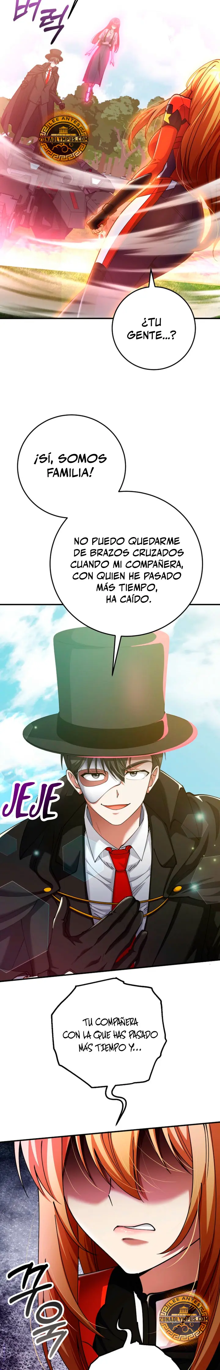 Me convertí en el villano con el que la heroína está obsesionada. Capitulo 53 página 28