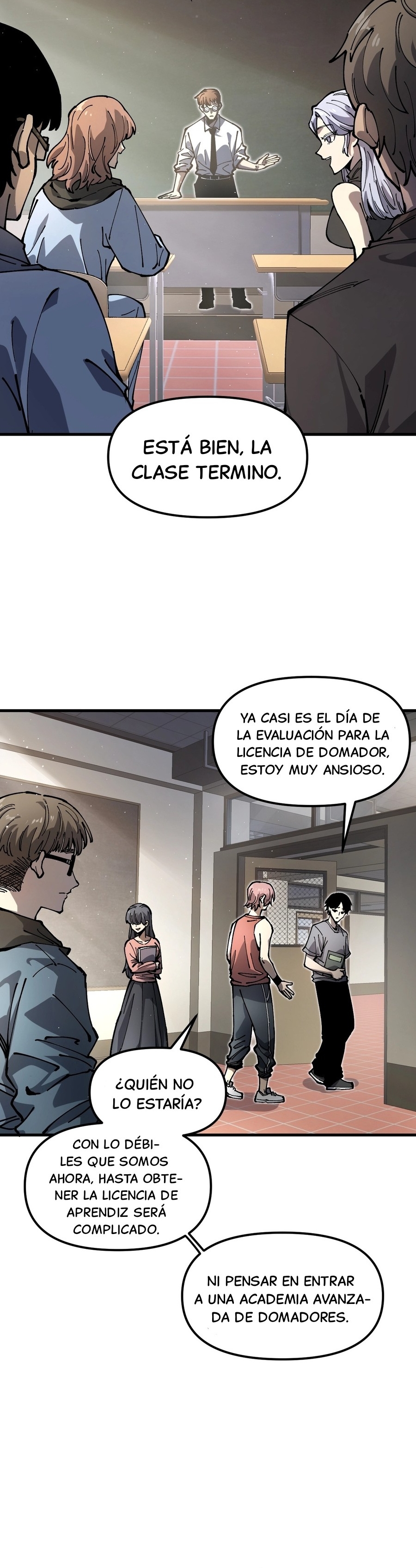 Domador de bestias global: Puedo ver el camino de la evolución Capitulo 1 página 4