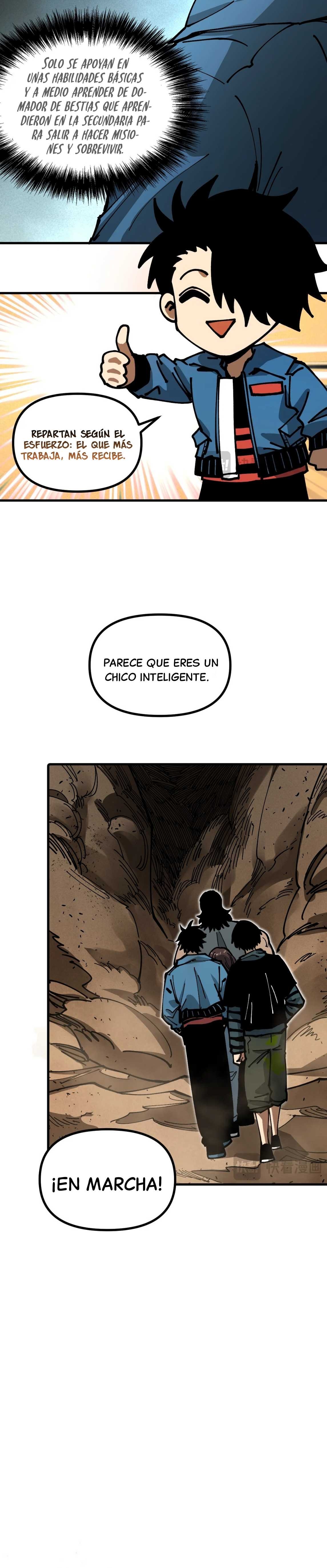 Domador de bestias global: Puedo ver el camino de la evolución Capitulo 8 página 23