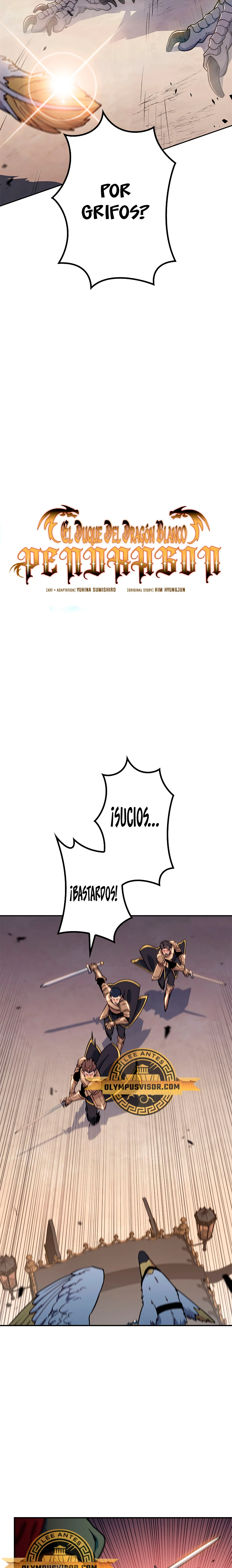 El Duque del dragón blanco: Pendragon Capitulo 100 página 14