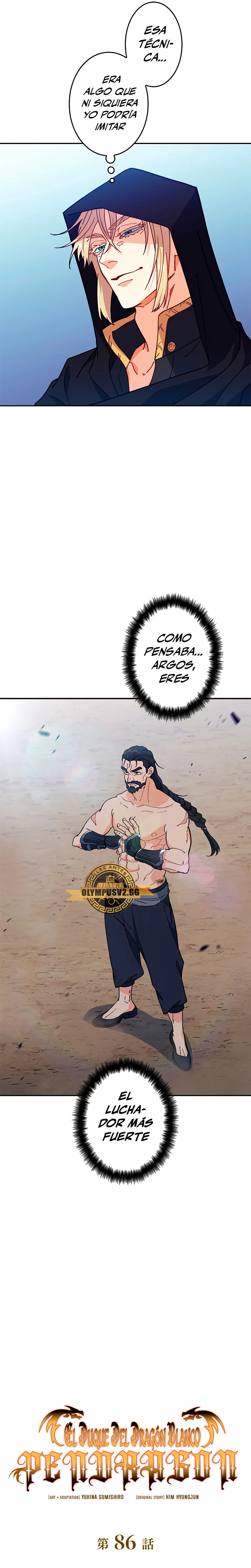 El Duque del dragón blanco: Pendragon Capitulo 86 página 7