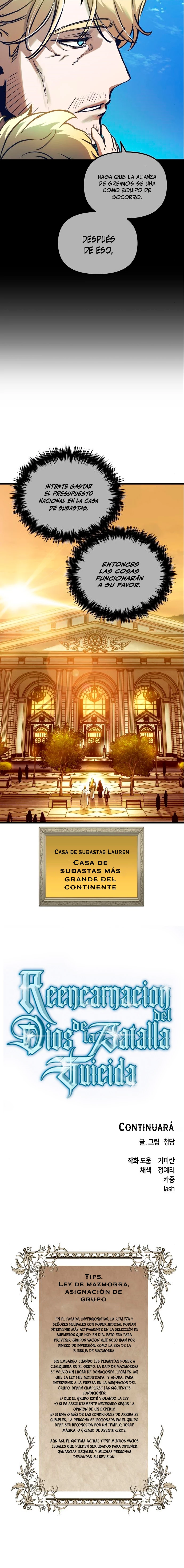 Reencarnacion del Dios de la Batalla Suicida Capitulo 101 página 21