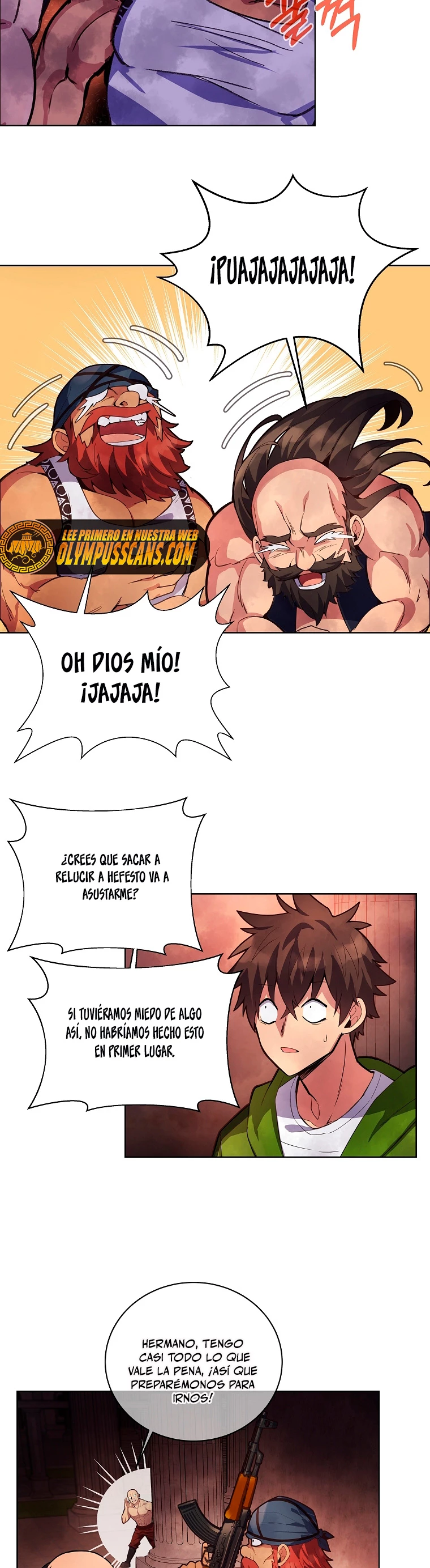 Me convertí en empleado a tiempo parcial para los  Dioses Capitulo 10 página 8