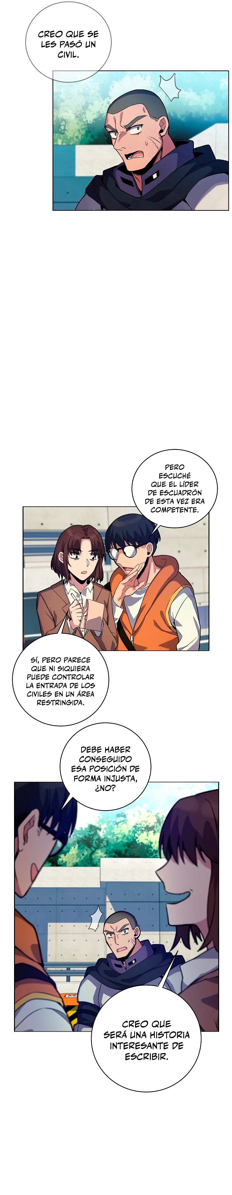 Me convertí en empleado a tiempo parcial para los  Dioses Capitulo 14 página 9