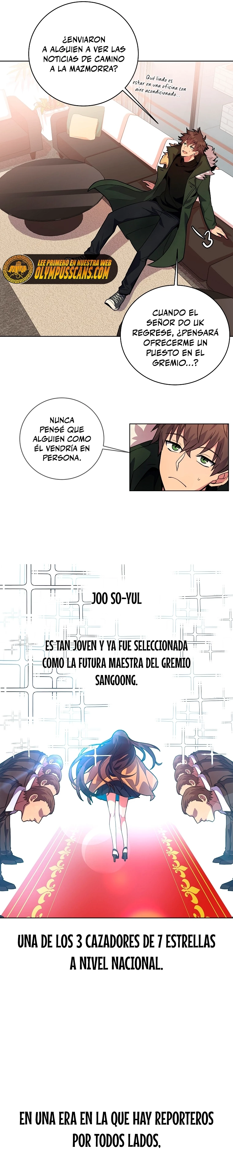 Me convertí en empleado a tiempo parcial para los  Dioses Capitulo 16 página 5
