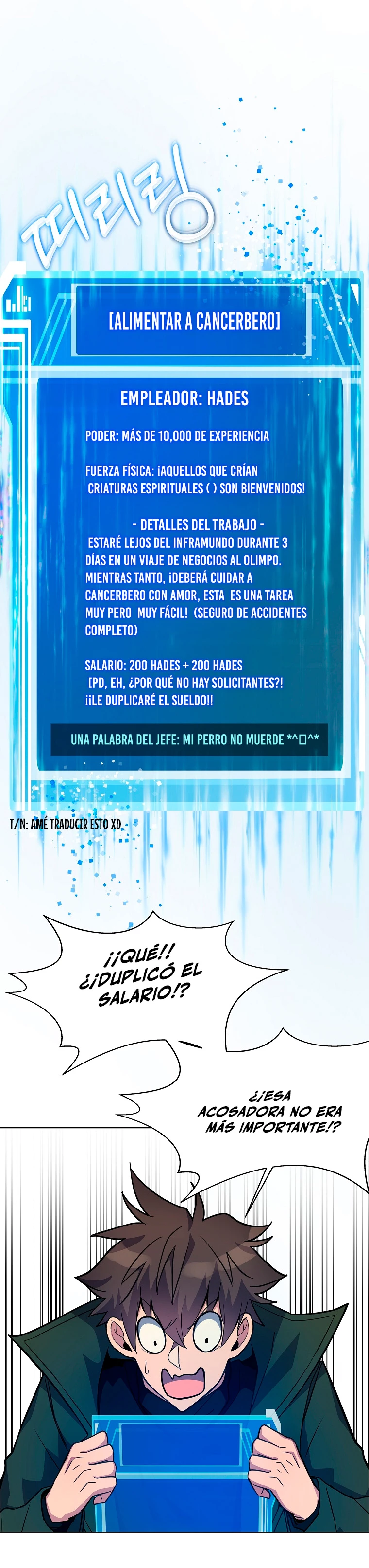 Me convertí en empleado a tiempo parcial para los  Dioses Capitulo 17 página 6