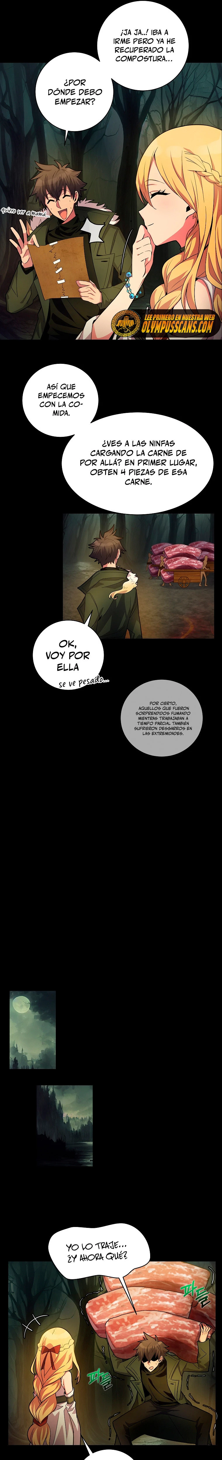 Me convertí en empleado a tiempo parcial para los  Dioses Capitulo 18 página 8