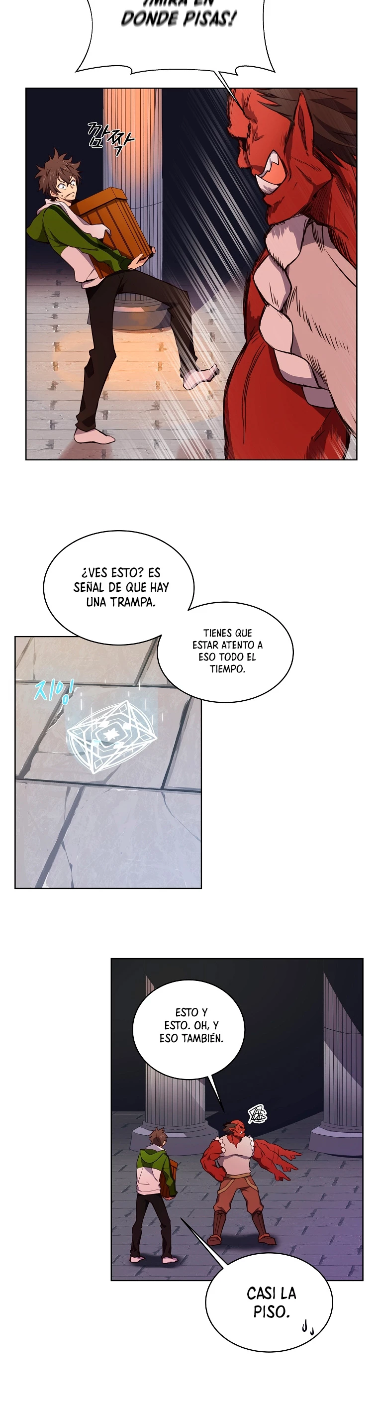 Me convertí en empleado a tiempo parcial para los  Dioses Capitulo 3 página 11