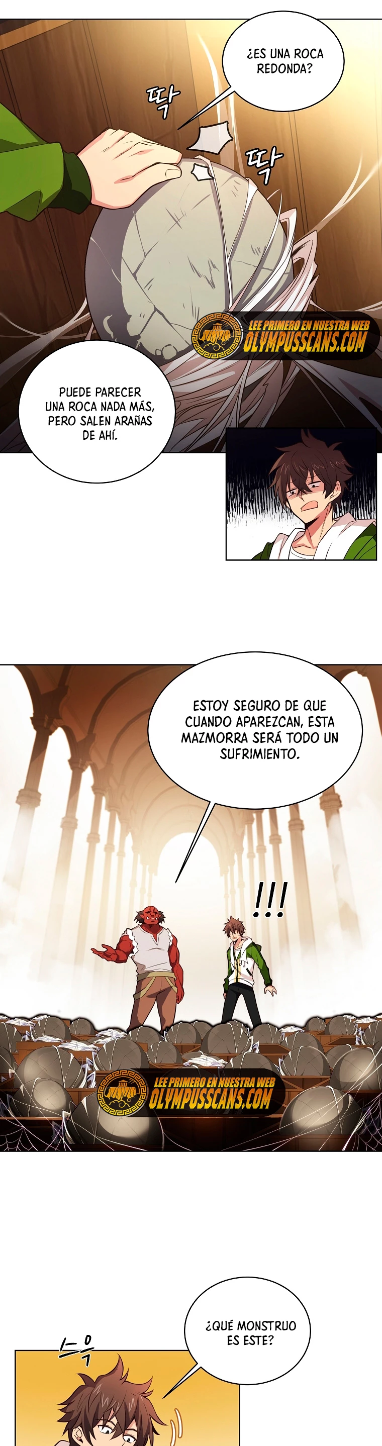 Me convertí en empleado a tiempo parcial para los  Dioses Capitulo 3 página 16