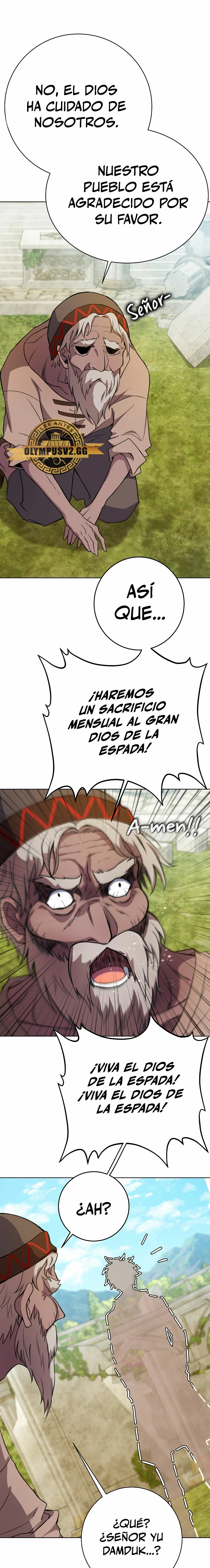 Me convertí en empleado a tiempo parcial para los  Dioses Capitulo 37 página 35