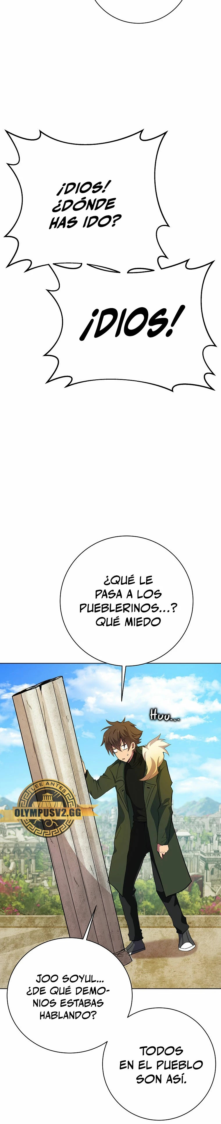 Me convertí en empleado a tiempo parcial para los  Dioses Capitulo 37 página 36