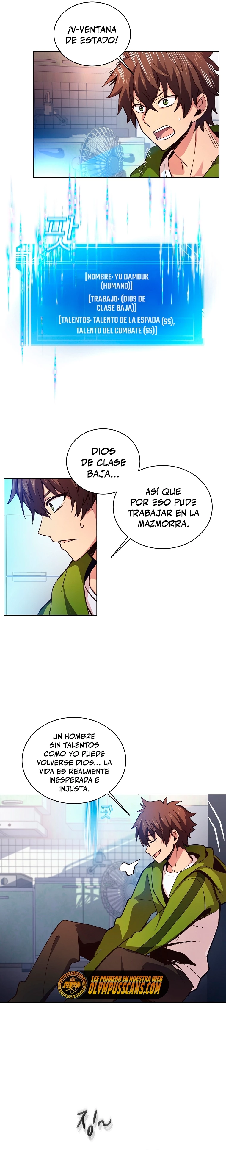 Me convertí en empleado a tiempo parcial para los  Dioses Capitulo 4 página 19