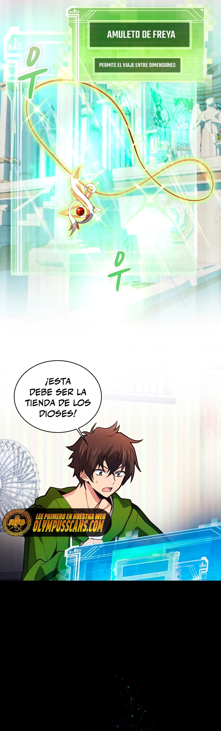 Me convertí en empleado a tiempo parcial para los  Dioses Capitulo 4 página 3