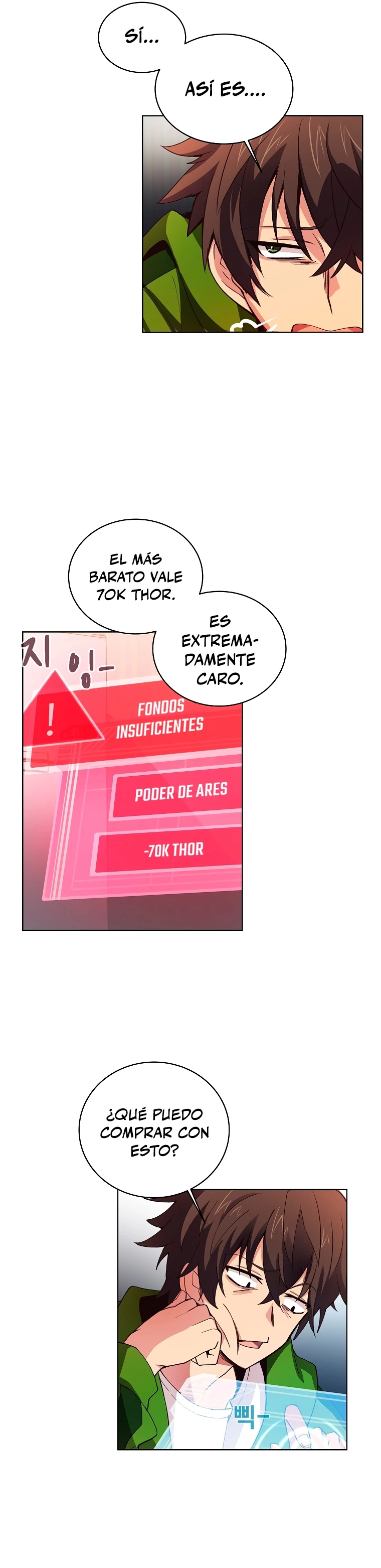 Me convertí en empleado a tiempo parcial para los  Dioses Capitulo 4 página 7