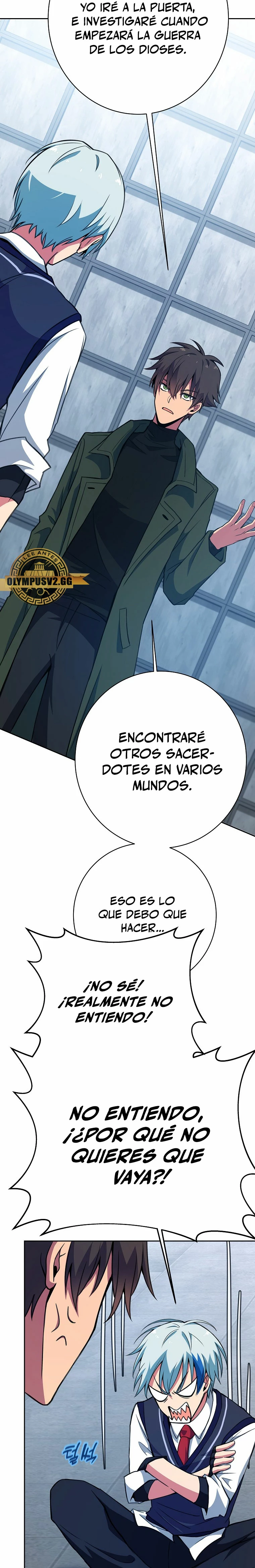Me convertí en empleado a tiempo parcial para los  Dioses Capitulo 42 página 22